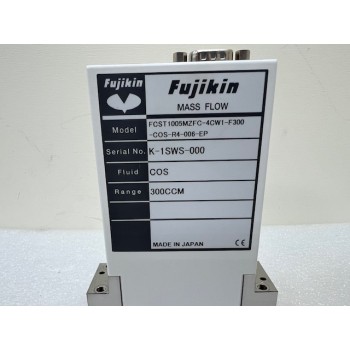 Fujikin FCST1005MZFC-4CW1-F300-COS-R4-006-EP T1000M COS 300CCM MFC